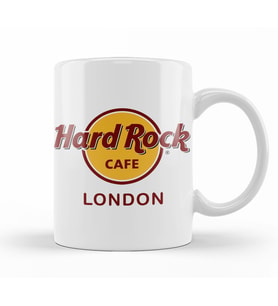 Hard Rock London Kupa Bardak Porselen