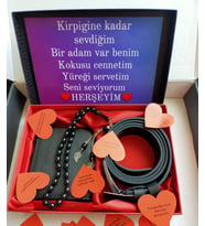 ERKEK SEVGİLİYE DOĞUM GÜNÜ HEDİYESİ KEMER SETİ EXPRESHEDİYE