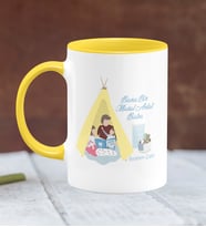 BK Gift Kişiye Özel Babalar Günü Temalı Sarı Kupa Bardak 30350s