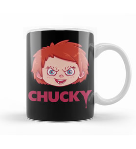 Chucky's Head Kupa Bardak Porselen