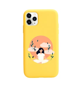 Sarı Lansman Telefon Kılıfı Iphone 11 Pro