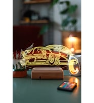 Kisiye Özel Klasik Cadillac 3D Masaüstü Led Lamba