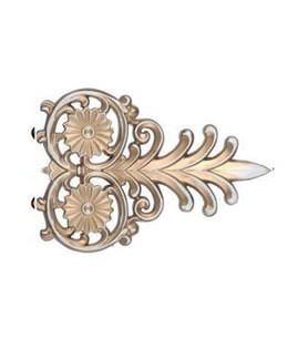 Decogold Patina Saray Tavan Mızrak Motif 14*21 cm Dgm-18
