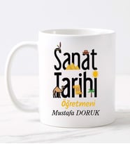 Sanat Tarihi Öğretmeni  Kupa (Beyaz)