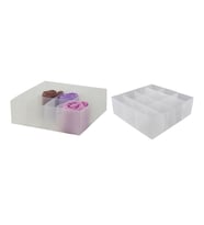 Çekmece İçi Pvc Katlanabilir 12 Bölmeli Eşya Düzenleyici  PP-4059