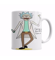 Rick Ve Morty Kupa Bardak Porselen