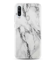 Kılıfland Huawei General Mobile GM 20 Pro Kılıf Silikon Resimli Kapak Fragile White Marble Mermer Stok 1103