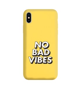 Iphone X No Bad Tasarımlı Sarı Lansman Telefon Kılıfı