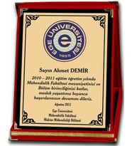 Kaşeciniz Plaket Logolu Plaket