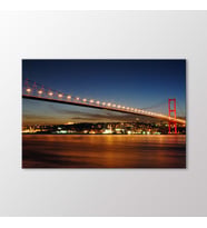 Arty Tablo Boğaz Köprüsü Tablo (Karışık)