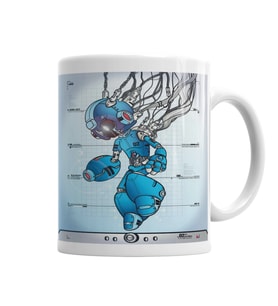 Megaman Kupa Bardak Porselen