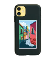 Siyah Lansman Telefon Kılıfı Iphone 11