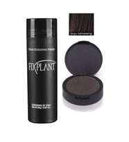 Fixplant Saç Dolgunlaştırıcı Toz + Fixdeep Suya Dayanıklı Saç Dolgunlaştırıcı Pudra-Koyu Kahverengi