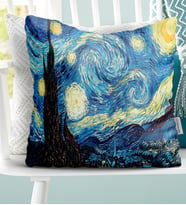 BK Gift Kişiye Özel Van Gogh  Kırlent Yastık  1