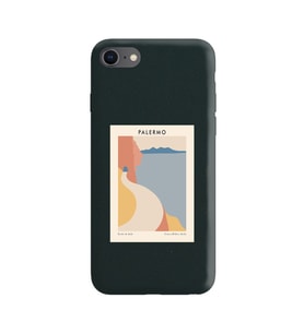 Siyah Lansman Telefon Kılıfı Iphone 8