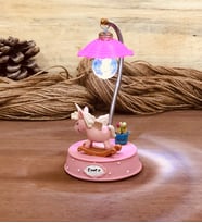 Sevimli Pembe Unicorn Masa Lambası