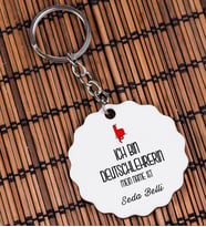 Bayan Almanca Öğretmeni Anahtarlık