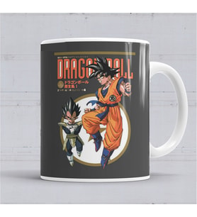 Adventures Dragon Ball Kupa Bardak  Porselen