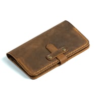 Kişiye İsme Özel Alchera Tütün Çantası / Kılıfı Camel