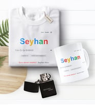 BK Gift Kişiye Özel Google Yılın En İyi Babası Tişört Kupa Benzinli Çakmak Hediye Seti (Model 1)
