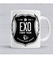 Exo Logo Kupa Bardak Porselen