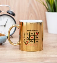 Aşk Her Zaman Kazanır Gold Kupa Bardak