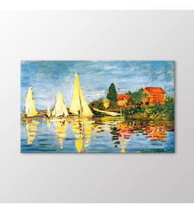 Arty Tablo Argenteuil' de Tekneler Tablo (Karışık)