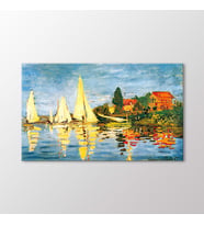 Arty Tablo Argenteuil' de Tekneler Tablo (Karışık)