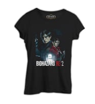 Resident Evil - Biohazard Siyah Kadın Tshirt