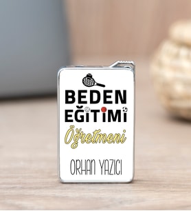 Beden Eğitimi Öğretmeni İsme Özel Çakmak