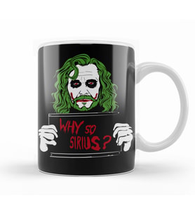Harry Potter Why So Sirius Joker Kupa Bardak Porselen