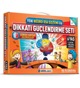 Dikkati Güçlendirme Seti Anasınıfı 6 Yaş - Osman Abalı