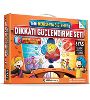 Dikkati Güçlendirme Seti Anasınıfı 6 Yaş - Osman Abalı