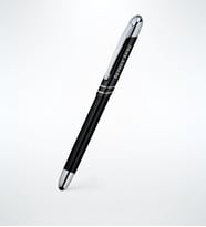BK Gift Kişiye Özel Siyah Metal Roller Kalem Model 0020