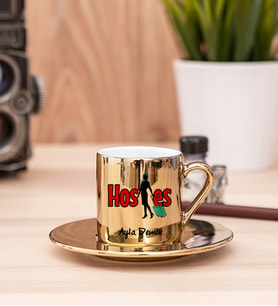 Hostes Gold Türk Kahvesi Fincanı