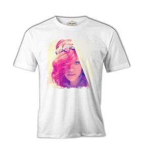 Rihanna - Loud Beyaz Erkek Tshirt