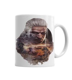 Geralt De Rivia Kupa Bardak Porselen