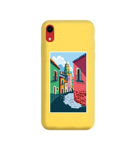 Sarı Lansman Kılıf iPhone XR