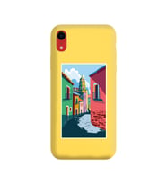 Sarı Lansman Kılıf iPhone XR