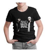 Bad Meets Evil Siyah Çocuk Tshirt