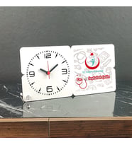 Doktor Ahşap Masa Saati 003
