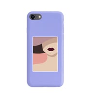 Lila Lansman Telefon Kılıfı Iphone 7
