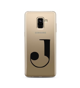 Samsung A8 Plus Harf Tasarımlı Telefon Kılıfı J-Harfi 