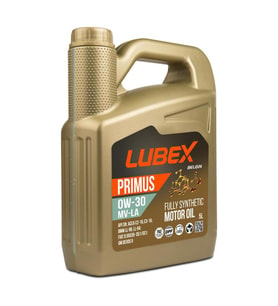 Lubex Primus MV-LA 0W-30 5 Lt Tam Sentetik Motor Yağı