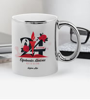 BK Gift Kişiye Özel Öğretmenler Gününüz Kutlu Olsun Krom Kupa Bardak - 1