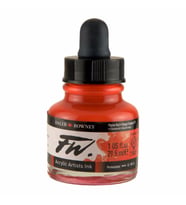 DR FW Acrylic Artist Ink 29.5ml Cam Şişe Flame Red 517