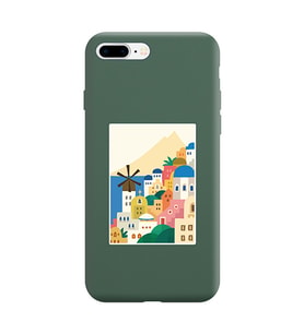 Koyu Yeşil Lansman Telefon Kılıfı Iphone 8 Plus