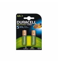 Duracell 2'li Rechargeable AA Pil 2500 mAH