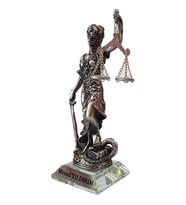 ADALET TERAZISI Ofis Büro Makam Hediyesi SILVER Hakim Savcı Avukat Hukuk