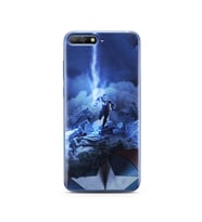 Kaptan Amerika Tasarım Süper Şeffaf Silikon Telefon Kılıfı Huawei Y6 2018